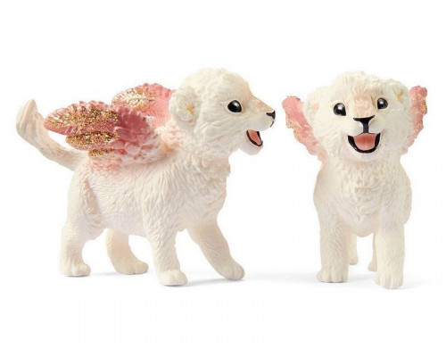 Фигурка Schleich Дрессировка крылатых львят