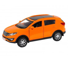 Машина "АВТОПАНОРАМА" KIA SPORTAGE R, оранжевый, 1/39, инерция, в/к 17,5*12,5*6,5 см