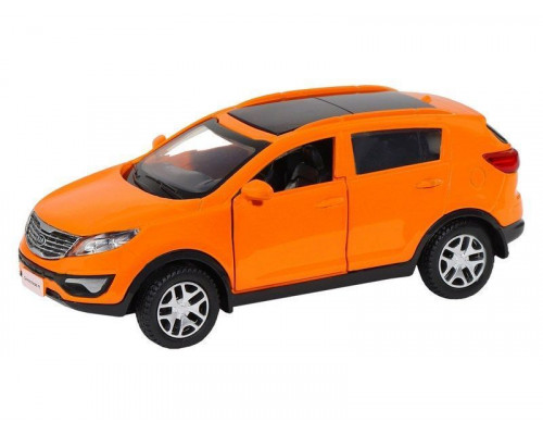 Машина АВТОПАНОРАМА KIA SPORTAGE R, оранжевый, 1/39, инерция, в/к 17,5*12,5*6,5 см