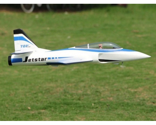 Р/У самолет Top RC Jet Star голубой 800 мм импеллер 65мм PNP