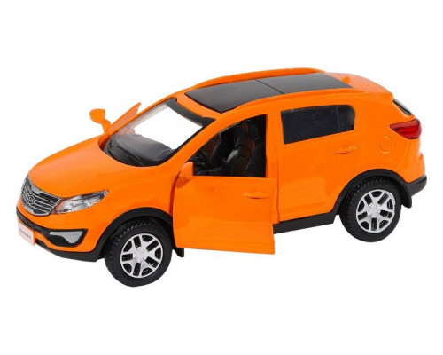 Машина АВТОПАНОРАМА KIA SPORTAGE R, оранжевый, 1/39, инерция, в/к 17,5*12,5*6,5 см