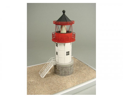 Сборная картонная модель Shipyard маяк Gellen Lighthouse (№48), 1/87