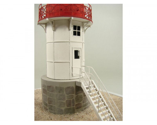 Сборная картонная модель Shipyard маяк Gellen Lighthouse (№48), 1/87