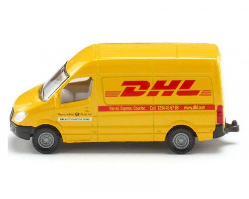 Фургон Siku 1085 DHL 1/87, 7.4 см, желтый