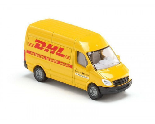 Фургон Siku 1085 DHL 1/87, 7.4 см, желтый