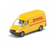 Фургон Siku 1085 DHL 1/87, 7.4 см, желтый