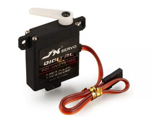 Сервомашинка цифровая JX Servo PDI-HV2107MG (21г/7.9/0.12/7.4V) Mini