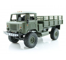 Радиоуправляемая машина WPL ГАЗ-66 грузовая (зеленая) 4WD 2.4G 1/16 KIT