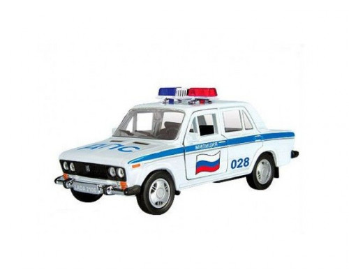 Машина Autotime LADA 2106 полиция 1:36