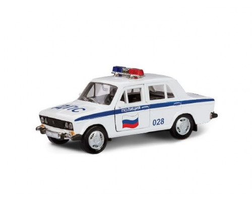 Машина Autotime LADA 2106 полиция 1:36