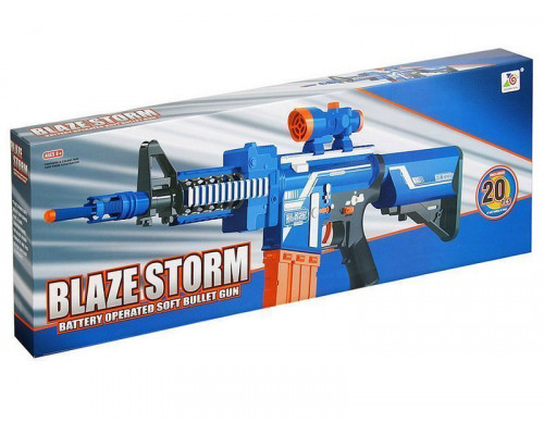 Автомат с мягкими пулями на батарейках BlazeStorm ZC7054