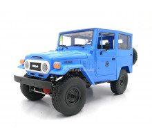 Радиоуправляемая машина WPL японский внедорожник FJ40 (голубая) 4WD 2.4G 1/16 KIT