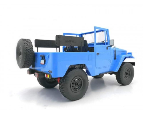 Радиоуправляемая машина WPL японский внедорожник FJ40 (голубая) 4WD 2.4G 1/16 KIT