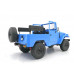 Радиоуправляемая машина WPL японский внедорожник FJ40 (голубая) 4WD 2.4G 1/16 KIT