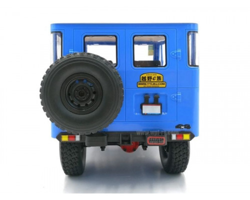 Радиоуправляемая машина WPL японский внедорожник FJ40 (голубая) 4WD 2.4G 1/16 KIT