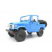 Радиоуправляемая машина WPL японский внедорожник FJ40 (голубая) 4WD 2.4G 1/16 KIT