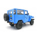 Радиоуправляемая машина WPL японский внедорожник FJ40 (голубая) 4WD 2.4G 1/16 KIT