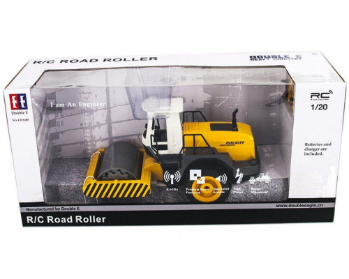 Р/У каток Double Eagle Road Roller 1:20