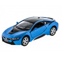 Машина Kinsmart BMW i8 инерция (1/12шт.) 1:36 б/к