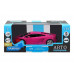 Машина АВТОПАНОРАМА Lamborghini Gallardo, розовый, 1/24, свет, звук, в/к 24,5*12,5*10,5 см