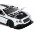 Машина АВТОПАНОРАМА Bentley Continental GT3 Concept, белый, 1/24, в/к 24,5*12,5*10,5 см