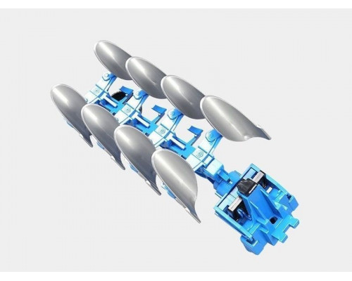 Р/У фермерский трактор Korody с плугом, мет. кузов, двойные колеса 1/24 2.4G 6CH RTR