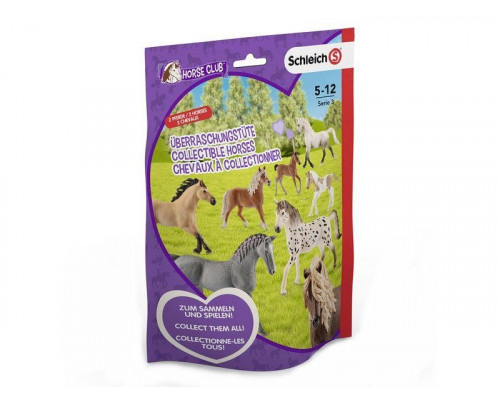 Фигурка Schleich Пакетик-сюрприз с 2 фигурками Horse Club Serie 3