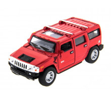 Машина Kinsmart 1:40 Haммer H2 2008 инерция (1/12шт.) б/к