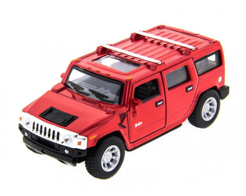 Машина Kinsmart 1:40 Haммer H2 2008 инерция (1/12шт.) б/к