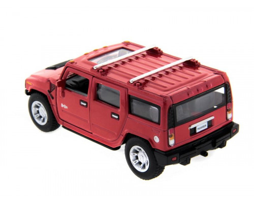 Машина Kinsmart 1:40 Haммer H2 2008 инерция (1/12шт.) б/к