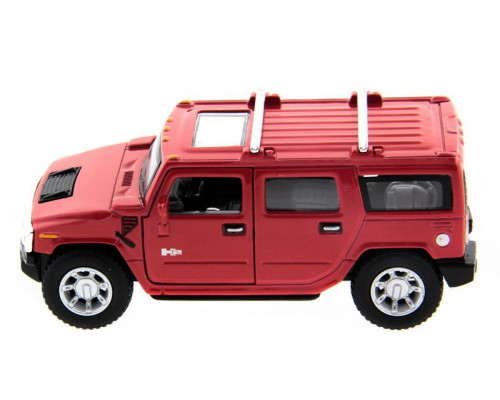 Машина Kinsmart 1:40 Haммer H2 2008 инерция (1/12шт.) б/к