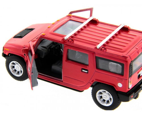 Машина Kinsmart 1:40 Haммer H2 2008 инерция (1/12шт.) б/к