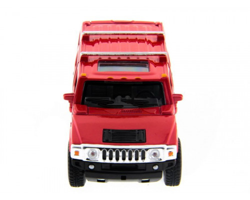 Машина Kinsmart 1:40 Haммer H2 2008 инерция (1/12шт.) б/к