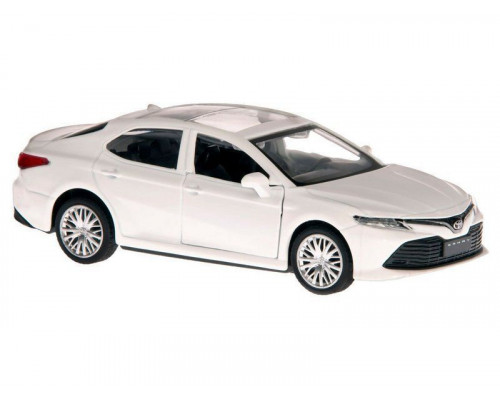 Машина АВТОПАНОРАМА Toyota Camry, белый, 1/43, откр. двери, инерция, в/к 17,5*12,5*6,5 см