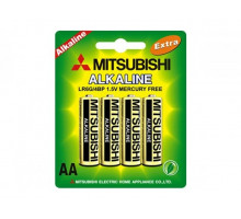 Батарейка Mitsubishi AA LR6G Alkaline (1шт)