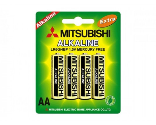 Батарейка Mitsubishi AA LR6G Alkaline (1шт)