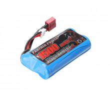 Аккумулятор Li-Ion 1500mAh, 7,4V, T-plug для Remo Hobby 1/16