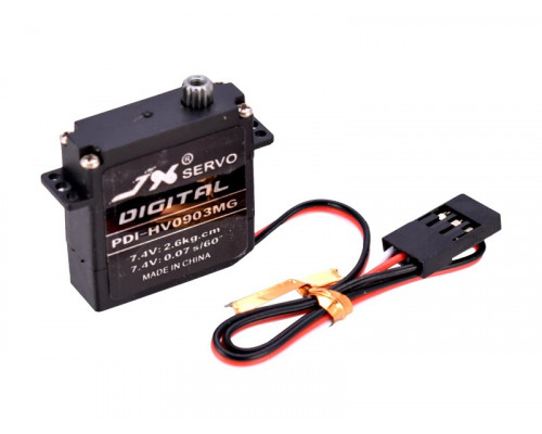 Сервомашинка цифровая JX Servo PDI-HV0903MG (9.4г/2.6/0.07/7.4V) Mini