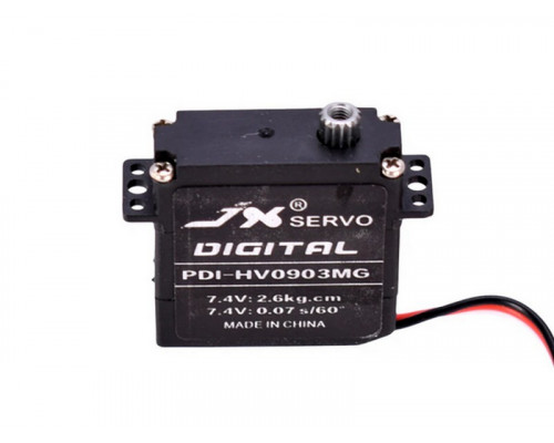 Сервомашинка цифровая JX Servo PDI-HV0903MG (9.4г/2.6/0.07/7.4V) Mini