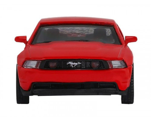 Машина АВТОПАНОРАМА Ford Mustang GT, красный, 1/43, инерция, откр. двери, в/к 17,5*12,5*6,5 см