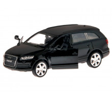 Машина "АВТОПАНОРАМА" Audi Q7, черный, 1/43, инерция, откр. двери, в/к 17,5*12,5*6,5 см