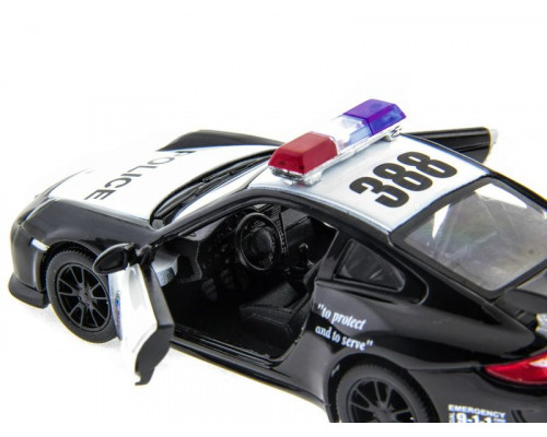 Машина Kinsmart 1:36 Porsche 911 GT3 RS (Police) в асс. инерция (1/12шт.) б/к