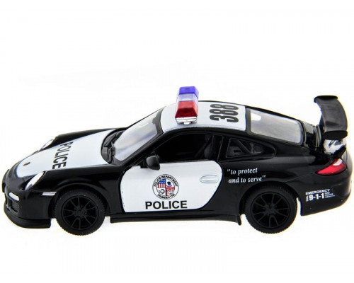 Машина Kinsmart 1:36 Porsche 911 GT3 RS (Police) в асс. инерция (1/12шт.) б/к