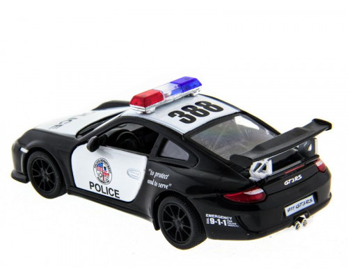 Машина Kinsmart 1:36 Porsche 911 GT3 RS (Police) в асс. инерция (1/12шт.) б/к