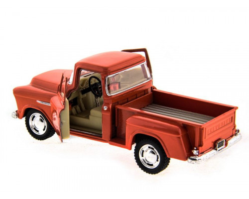 Машина Kinsmart Chevy Stepside Pick Up инерция (1/12шт.) 1:32 б/к