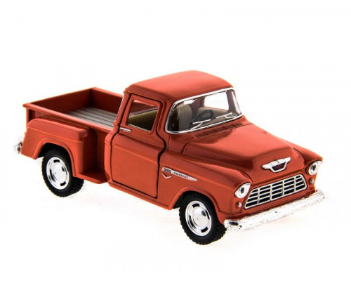 Машина Kinsmart Chevy Stepside Pick Up инерция (1/12шт.) 1:32 б/к