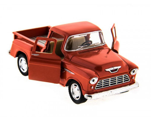 Машина Kinsmart Chevy Stepside Pick Up инерция (1/12шт.) 1:32 б/к