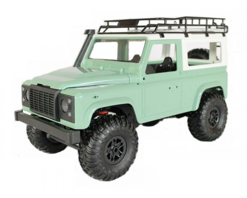 Радиоуправляемая машина MN MODEL английский внедорожник Defender (зеленый) 4WD 2.4G 1/12 RTR