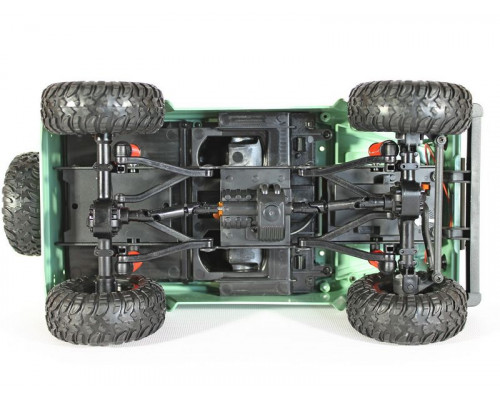 Радиоуправляемая машина MN MODEL английский внедорожник Defender (зеленый) 4WD 2.4G 1/12 RTR