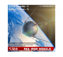 Сборная модель Red Iron Models Советский ИСЗ Спутник-1, 1/24